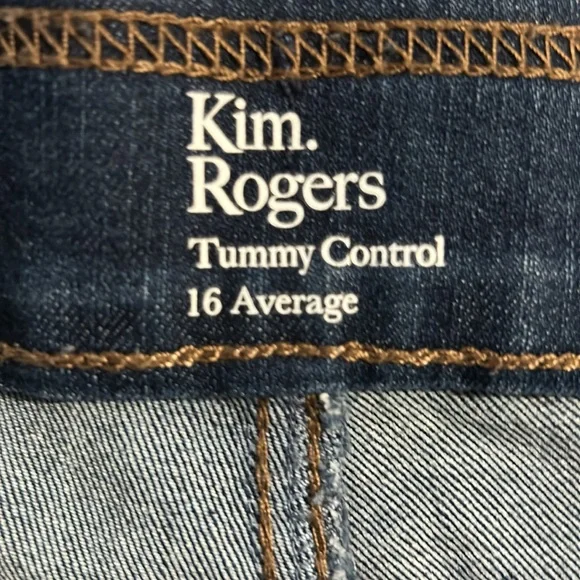 Kim Rogers Women's Blue Jeans size 16 - Picture 2 of 6